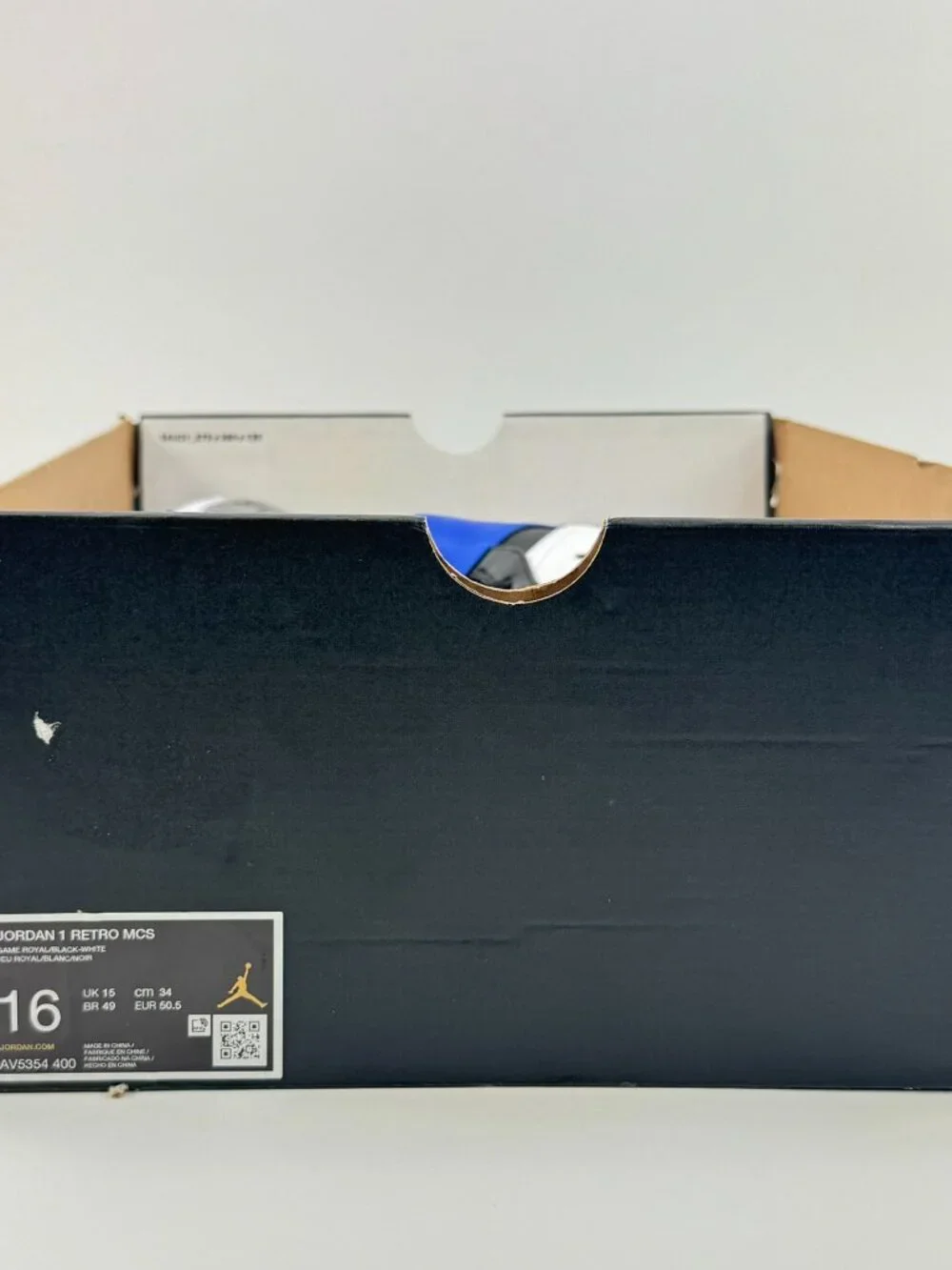 Jordan 1 Retro MCS 'Patent Royal Toe' AV5354-400 Baseball Multi Size